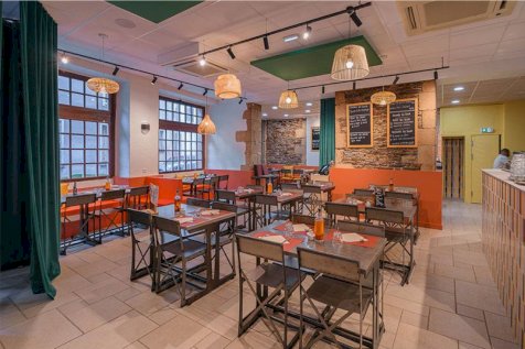 Peinture Décoration d'une pizzéria à Nantes - Boulfray Nantes
